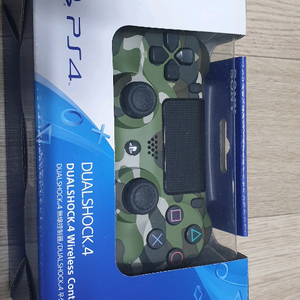 PS4 듀얼쇼크4 그린 카모 미사용 신품 이미지