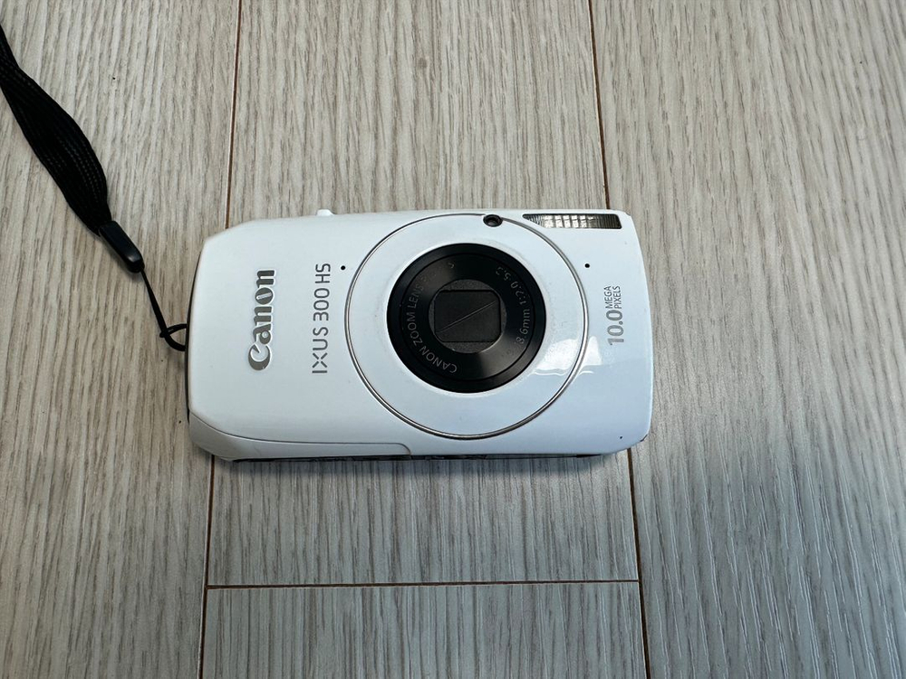 캐논 정품 익서스 IXUS 300 HS 화이트 디지털 카메라 판매합니다 이미지