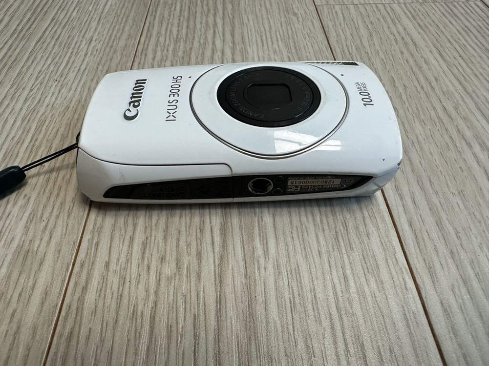 캐논 정품 익서스 IXUS 300 HS 화이트 디지털 카메라 판매합니다 이미지