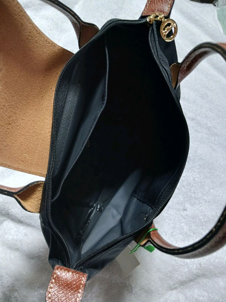 롱샴 르플리아쥬 블랙 스몰 토트백 팝니다 이미지
