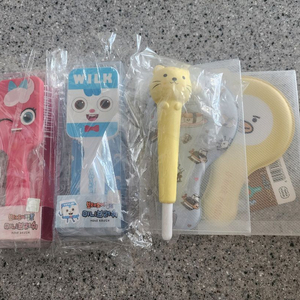 캐릭터 브러쉬빗 손거울 일괄 이미지
