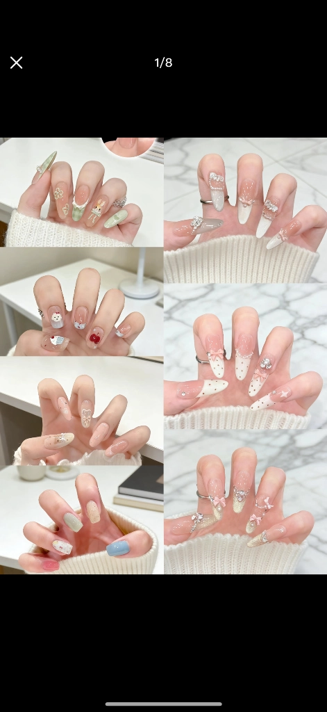 정성 수제 네일팁 이미지