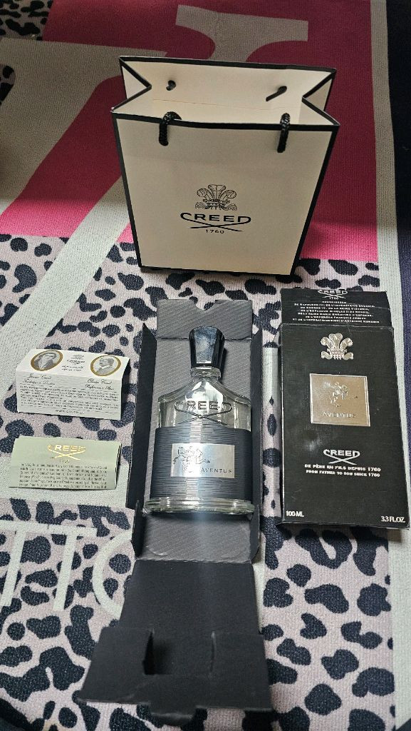 크리드 어벤투스 남자향수 100ml 쇼핑백 미개봉 새상품 이미지