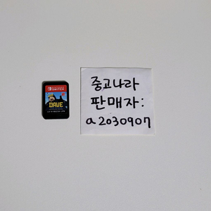 닌텐도 스위치 데이브 더 다이브 데더다 닌텐도스위치 데이브더다이브 닌텐도칩 게임칩 이미지