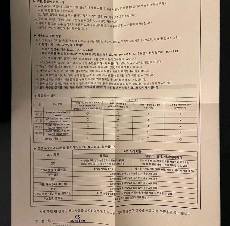 그랜드세이코 스프링드라이브 SBGA373G 이미지
