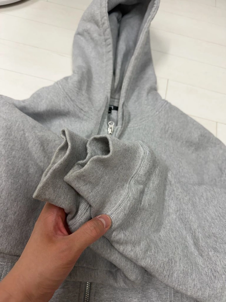 스투시 더블 페이스 후드 집업 투웨이 L 사이즈 이미지