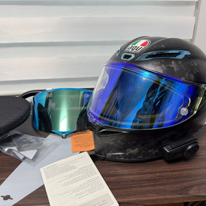 agv 피스타 gprr m사이즈 지피알알 퓨트로 포르지아토 카본 블루 한정판 스페셜에디션 판매합니다. 세나 포함 급 이미지