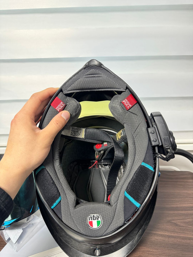 agv 피스타 gprr m사이즈 지피알알 퓨트로 포르지아토 카본 블루 한정판 스페셜에디션 판매합니다. 세나 포함 급 이미지