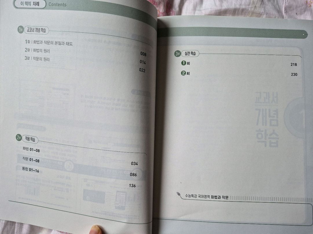 새상픔 수능특강 화법과 작문 이미지