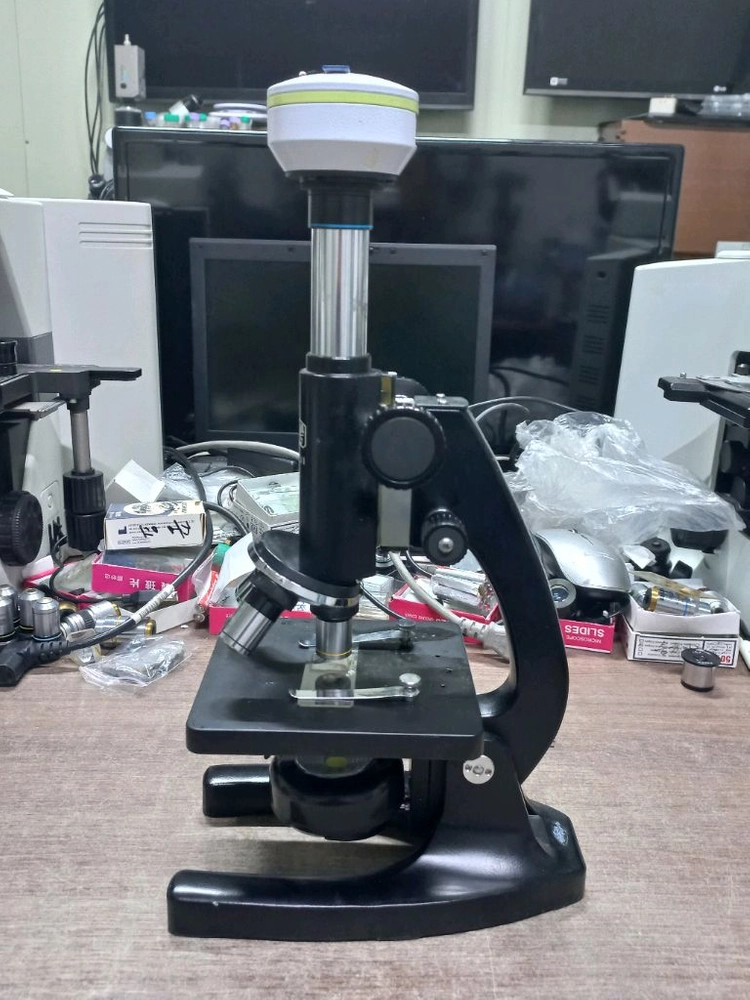 (인하)JAPAN KYOWA LED 생물현미경 150.600.1500배 싸게판매 이미지