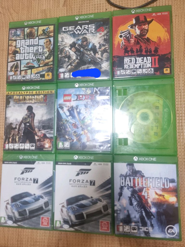 게임만 판매. xboxone 이미지