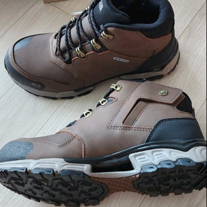 k2-87 안전화 260 천연가죽 새제품 메쉬 초경량 이미지