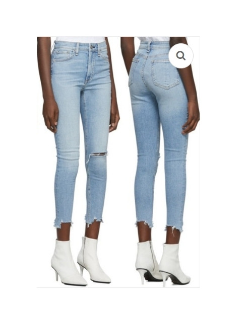 랙앤본 rag & bone 앵클 스키니 데님 팬츠 23 제깅스 이미지