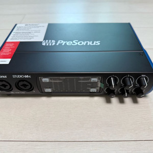 Presonus Studio 68c 오디오 인터페이스. 이미지