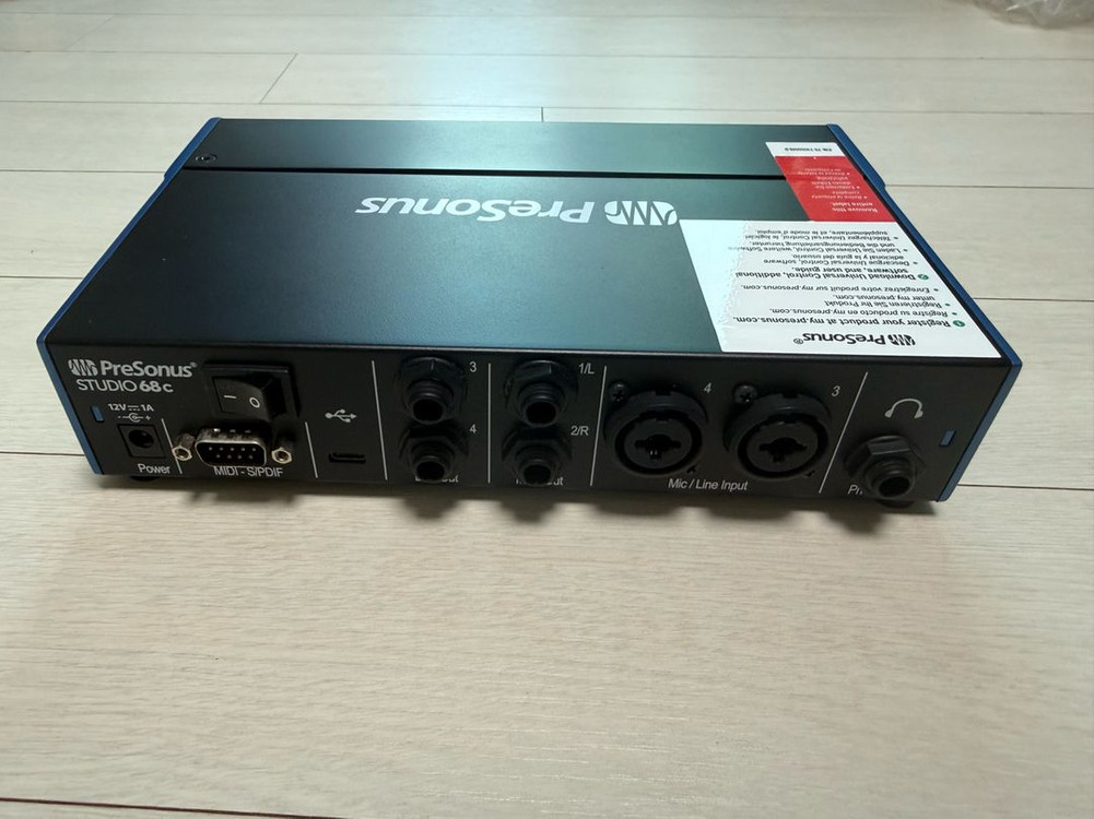 Presonus Studio 68c 오디오 인터페이스. 이미지