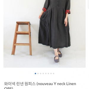 누보워크 린넨100 원피스 이미지