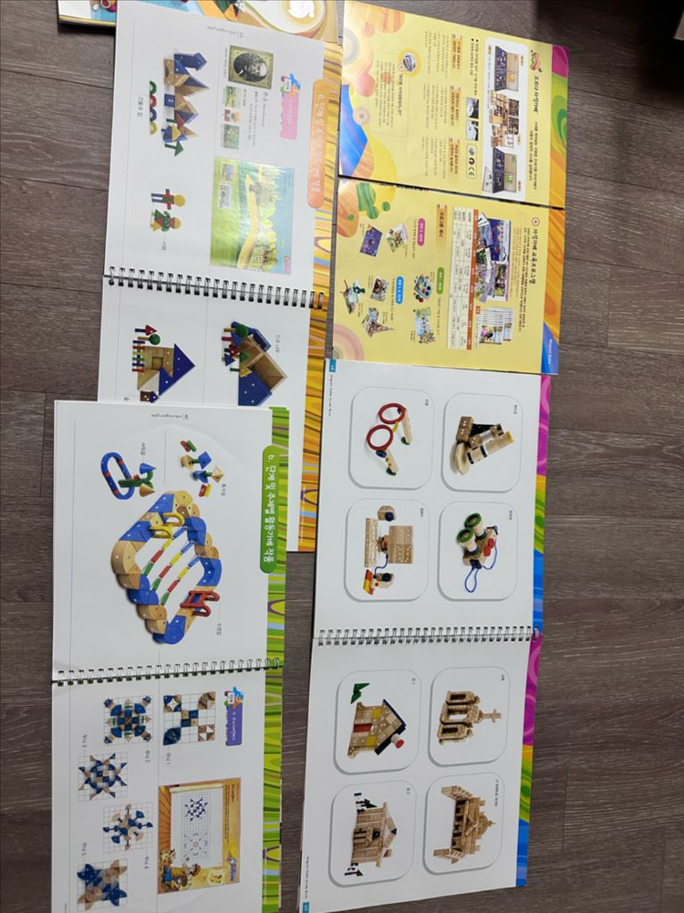 (급매) 오르다 자석가베 풀세트 (가베책상,가이드북3권) 이미지