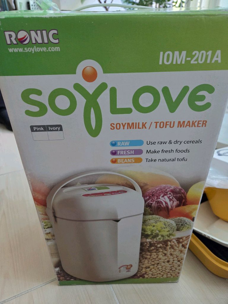 소이러브 두유 두부 이유식 죽 제조기 IOM-201A 핑크 새제품 이미지