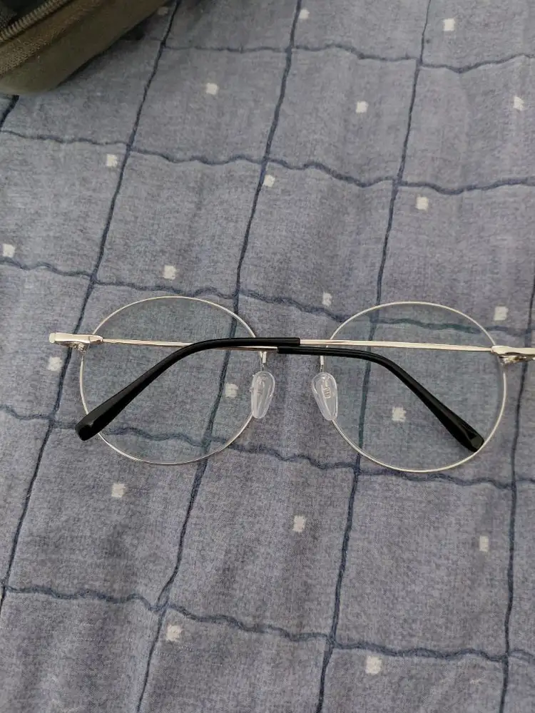 산지 하루된 동글에 메탈 안경 (실리콘 코받침) 이미지