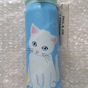 스타벅스 폴앤죠 캣 보온병 500ml 이미지