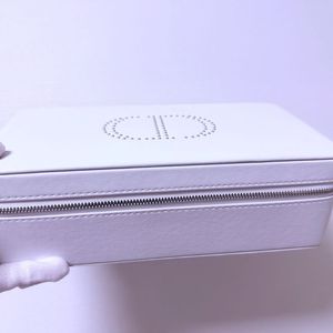 디올 뷰티 정품 거울 내장 가죽 수납함 파우치 이미지