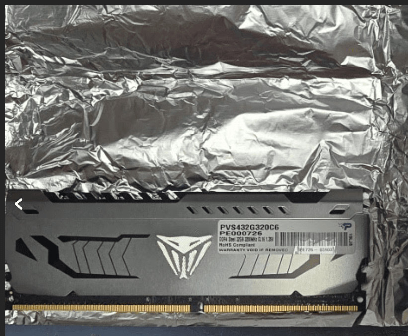 DDR4 32GB 3200MHz 메모리 18만 이미지