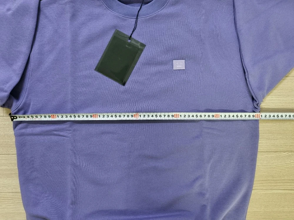아크네스튜디오 포바 맨투맨 라벤더 퍼플 xs 이미지