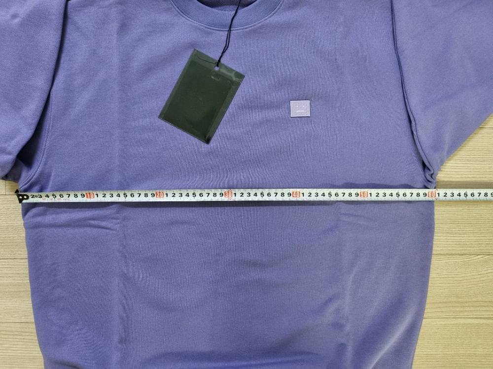 아크네스튜디오 포바 맨투맨 라벤더 퍼플 xs 이미지