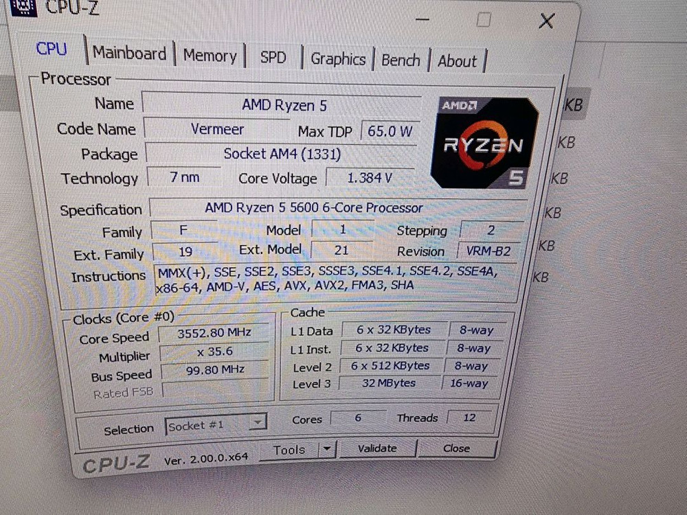 5600 cpu, a520m itx/ac, 녹투아 cpu 쿨러 등등 이미지