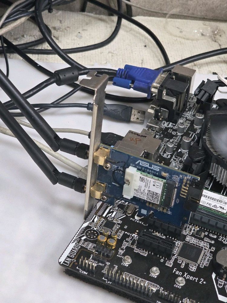PCIE 내장형 WiFi6E 무선랜카드 이미지