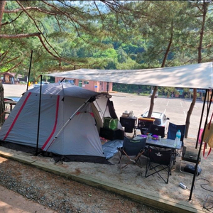 타프, 슬라이딩 폴대, 돔텐트, 기타 악세사리 전부 이미지