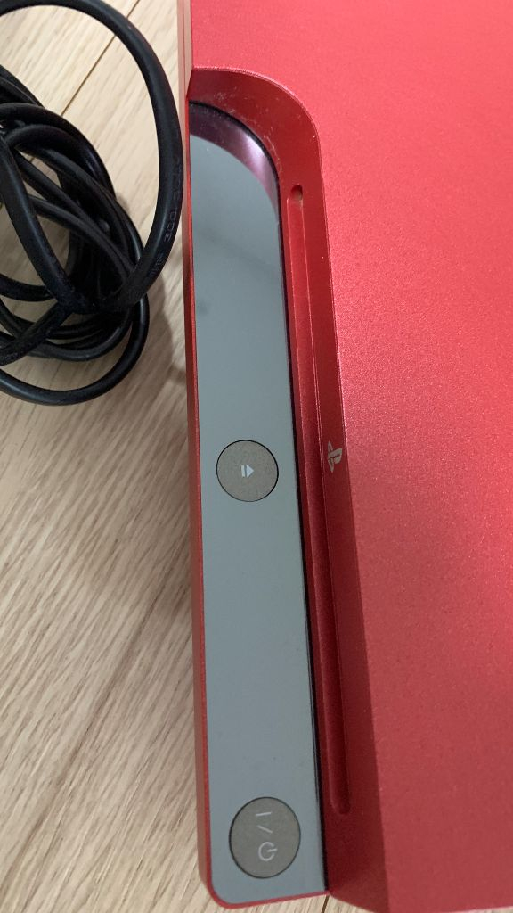 PS3 플스3 4세대 한정판 스칼렛 레드 이미지