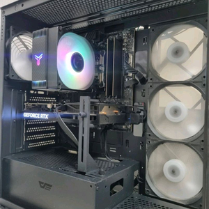 7500F / 4060Ti 컴퓨터 게이밍PC 본체 모니터 마우스 키보드 세트 정리 이미지