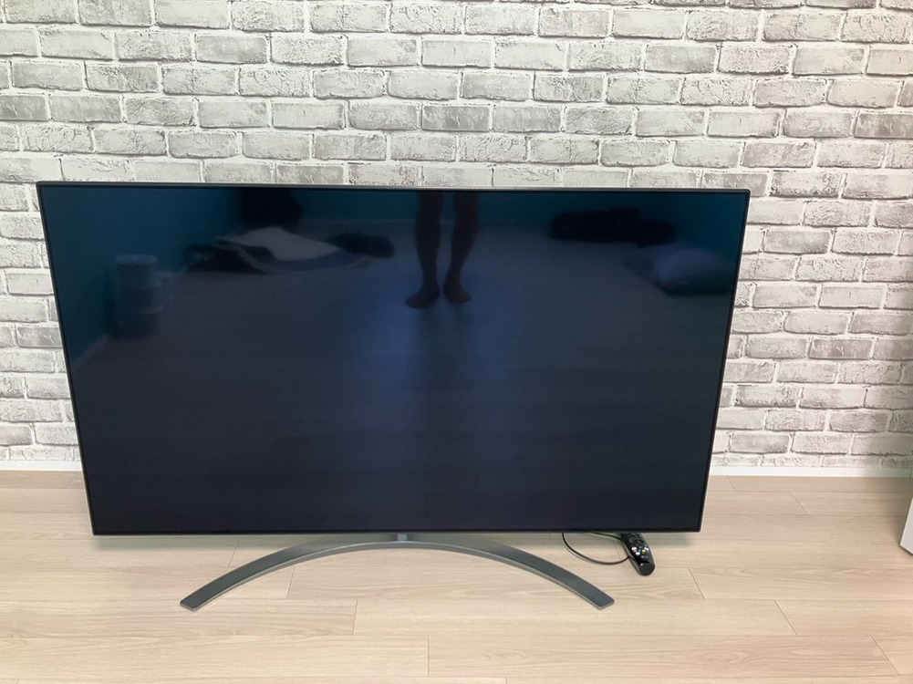 55인치 LED 4K 스마트 TV 스탠드형 이미지