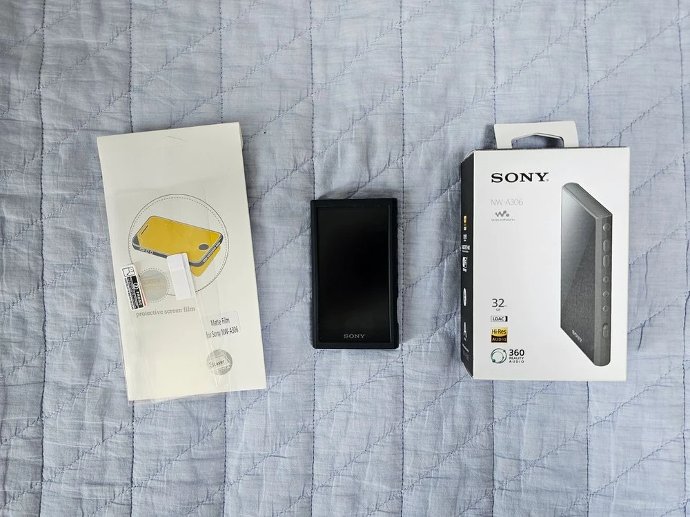 SONY DAP NW-A306 블랙 팝니다. 이미지