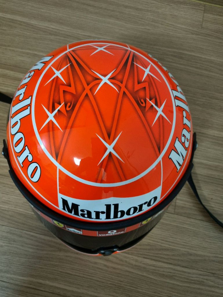 새것 마이클 슈마허 페라리 레플리카 레이싱 헬멧 f1 ferrari 이미지