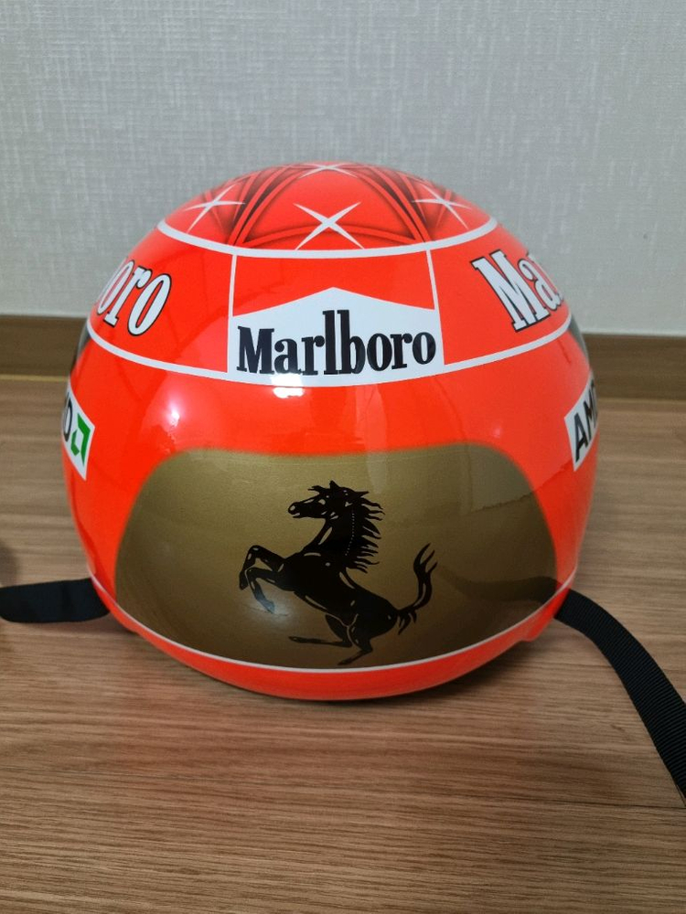 새것 마이클 슈마허 페라리 레플리카 레이싱 헬멧 f1 ferrari 이미지