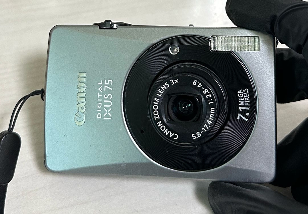 캐논 IXUS 익서스 75 실버 디카(유우시 디카) 이미지