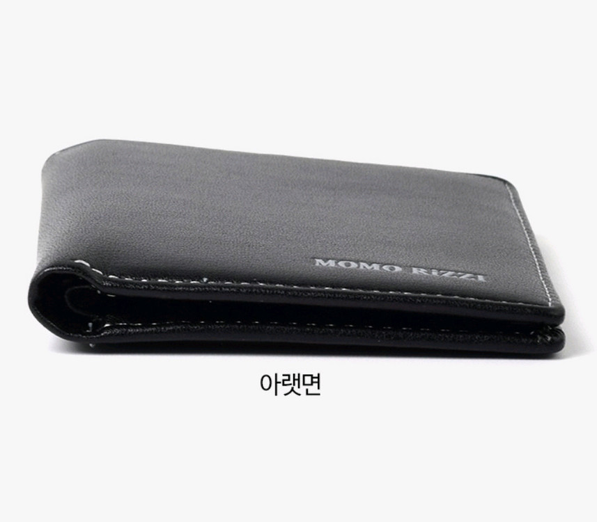 hj01a S클래스 남성용 블랙컬러 가죽 반지갑 판매해요 이미지