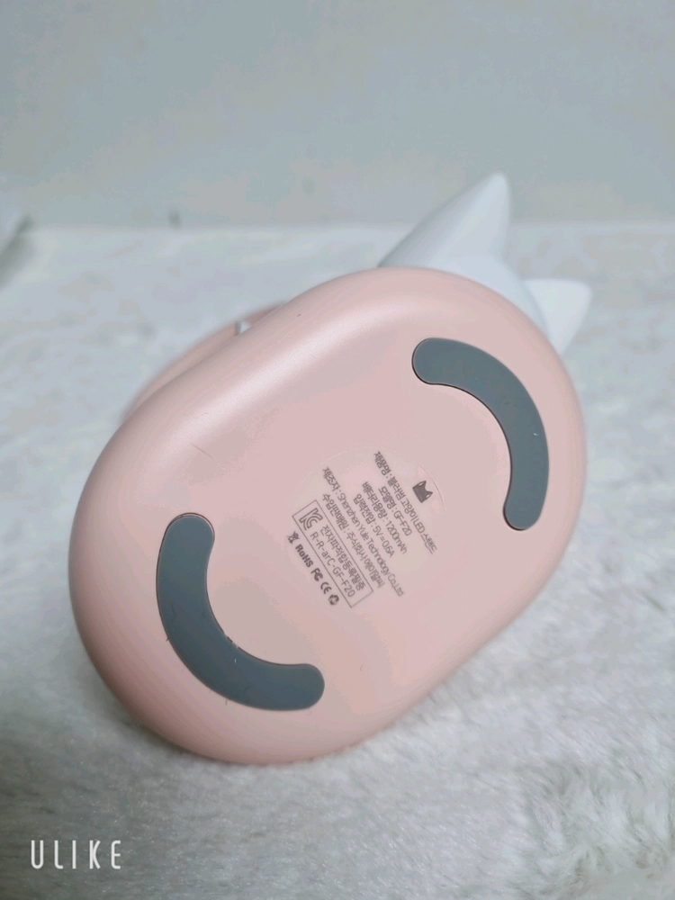 블러썸 고양이 스탠드 LED 조명 핑크 (새상품) 이미지
