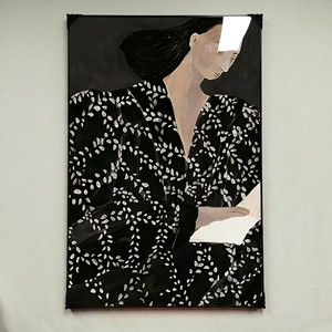 (새상품) 그림 액자 인테리어소품 그림액자 여인그림 인물액자 모던하고 감각적인 거실 홈스타일링 벽걸이 장식용 대형 이미지