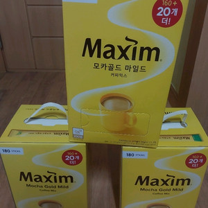 맥심커피180개 4박스 이미지