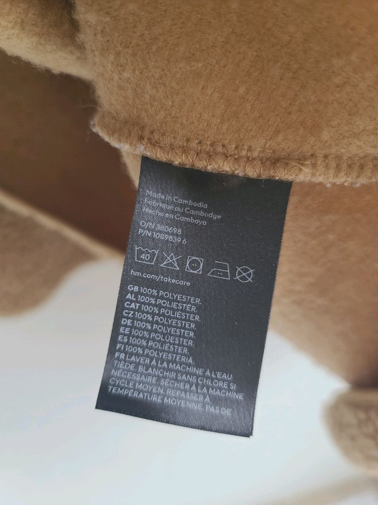 H&M 에이치앤엠 여성 오버사이즈 뽀글이 후드티 집업 플리스 기모 루즈핏 티셔츠 / 자라 에잇세컨즈 갭 헤지스 이미지