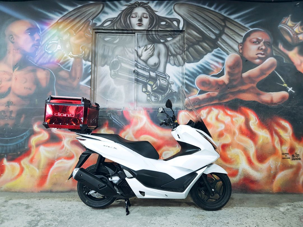 PCX125CC/21년식/76231KM/중고오토바이/스쿠터/배달용 이미지