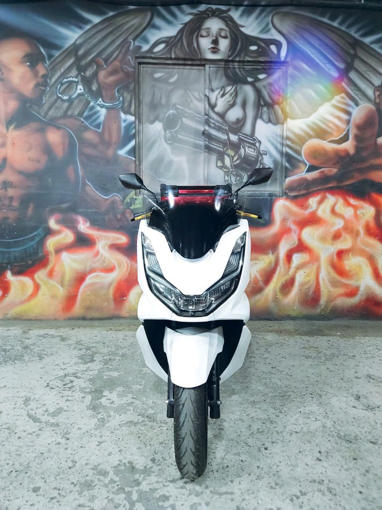 PCX125CC/21년식/76231KM/중고오토바이/스쿠터/배달용 이미지