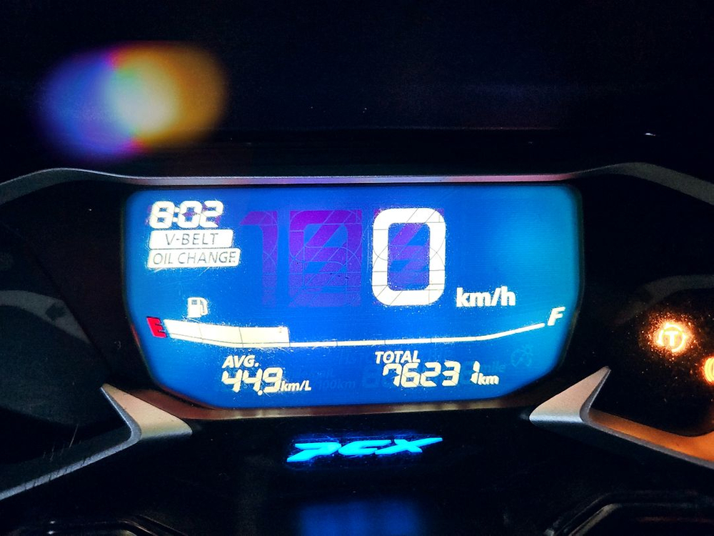PCX125CC/21년식/76231KM/중고오토바이/스쿠터/배달용 이미지