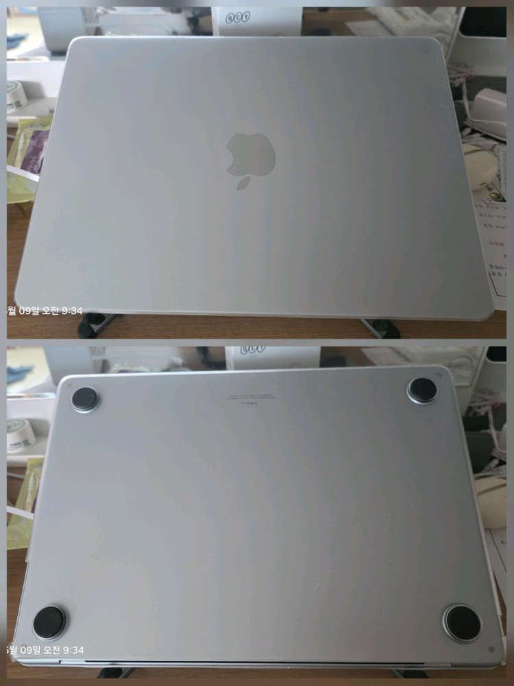 맥북에어13 CTO M4칩 32GB/1TB 배터리100% 영문자판 이미지