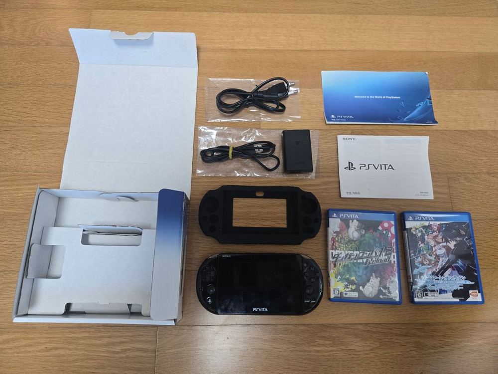 PS VITA 2세대 128기가 풀박스 판매합니다. (내장메모리 8기가 포함) 이미지