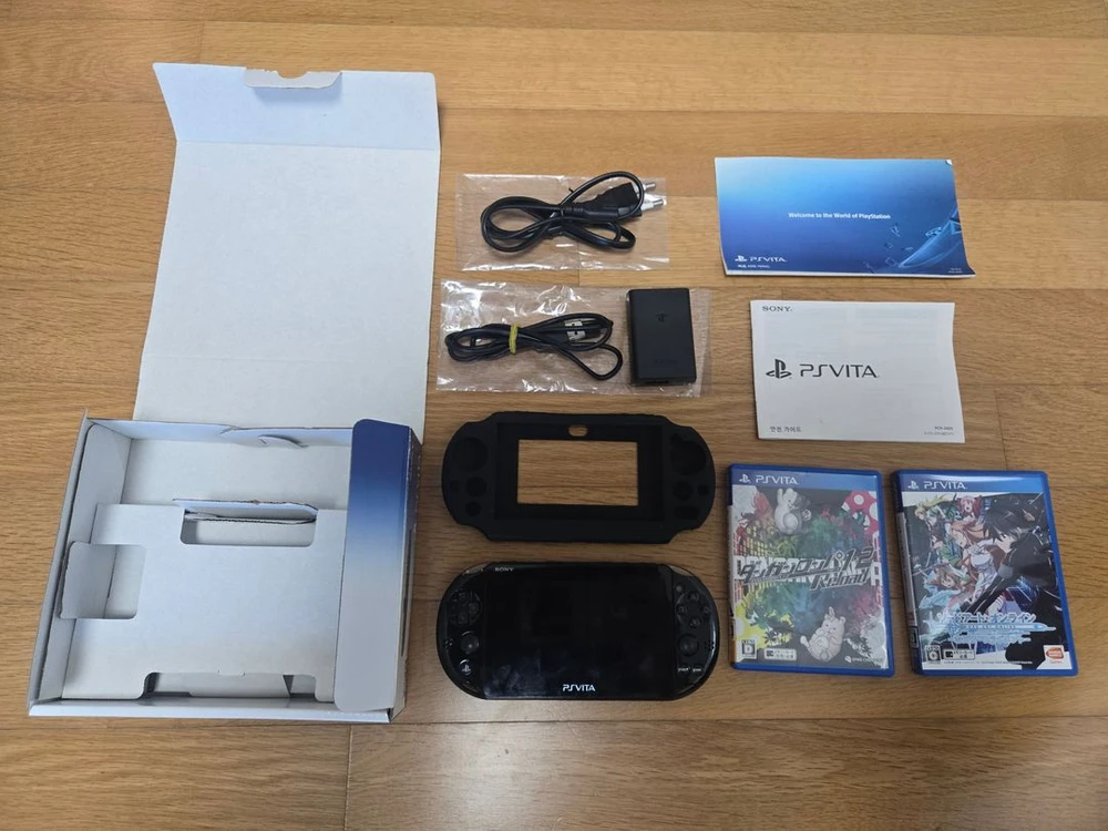 PS VITA 2세대 128기가 풀박스 판매합니다. (내장메모리 8기가 포함) - 안심되는 중고거래