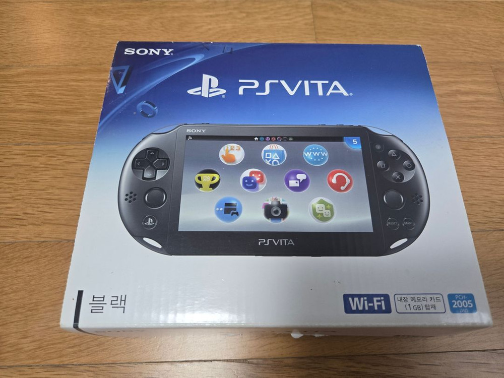 PS VITA 2세대 128기가 풀박스 판매합니다. (내장메모리 8기가 포함) 이미지